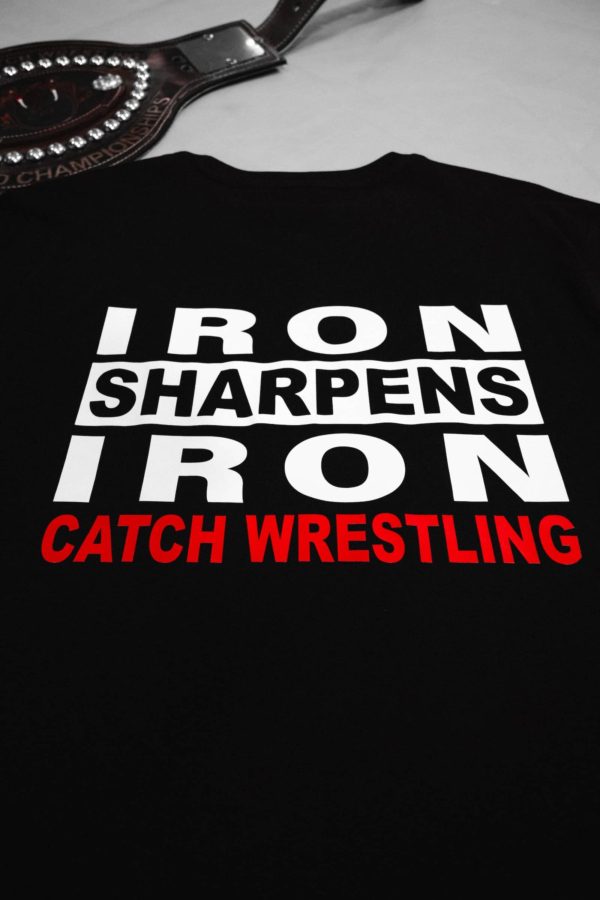 SnakePit "Iron Sharpens Iron" T-Shirt (Black) - Image 5