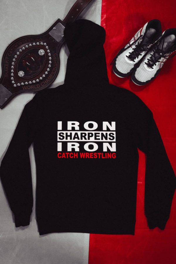 SnakePit "Iron Sharpens Iron" Hoodie (Black) - Image 3