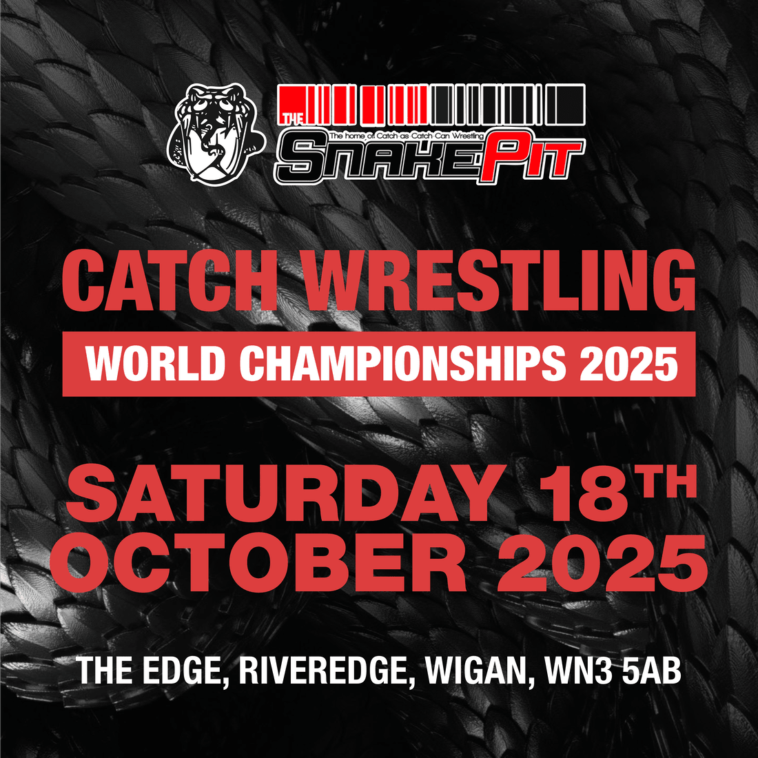 SnakePit World Championships 2025 – Entries open 01/04/2025
